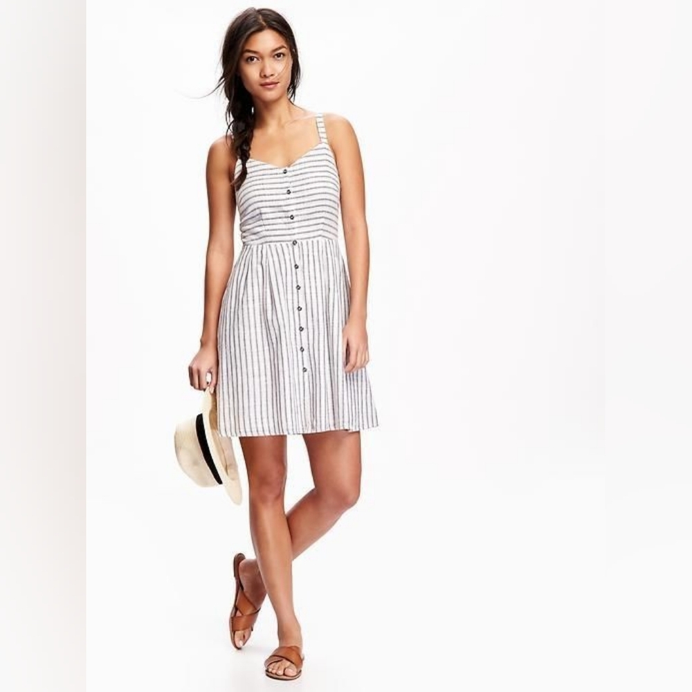Old Navy Pinstripe Dress